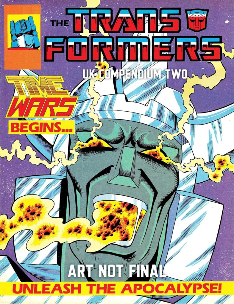 Transformers UK Compendium Book Two (Image Comics, 2026) - Not Final Cover