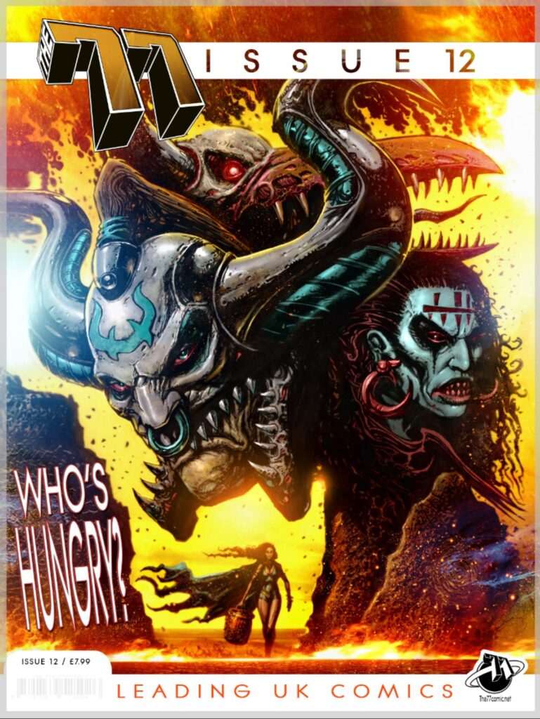 The77 Issue 12 - cover by Clint Langley