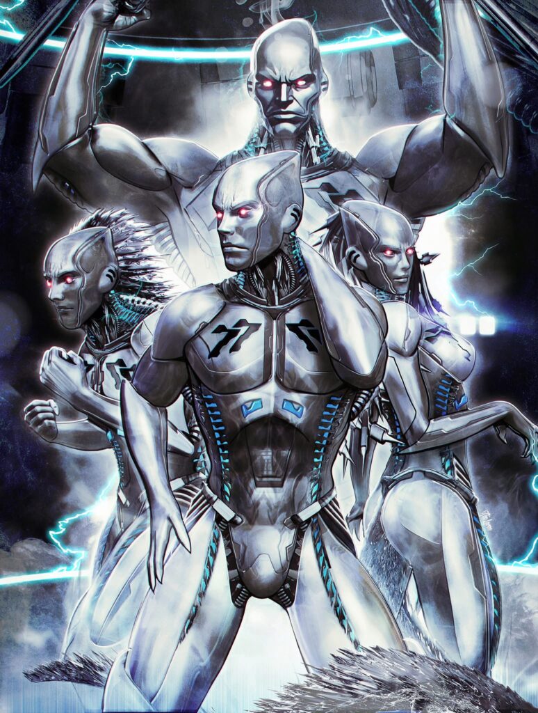 The77 Issue 12 - variant cover by Hal Laren