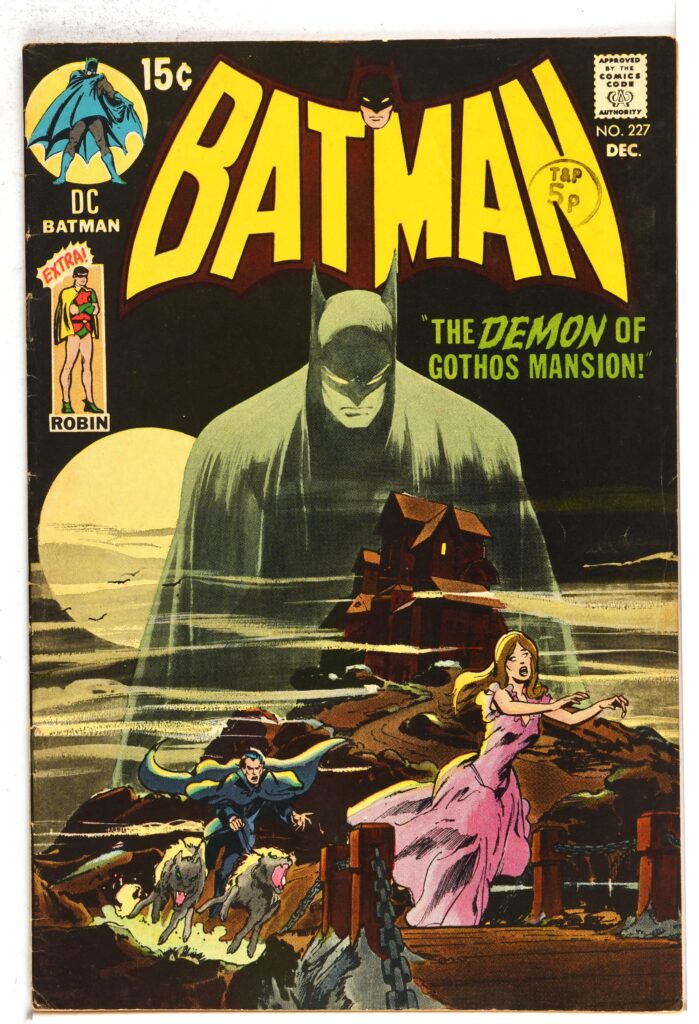 Batman No. 227 - featuring Iconic homage cover art by Neal Adams (DC Comics, 1970).