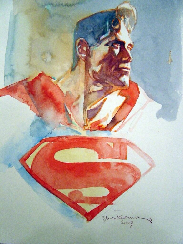 Superman by Bill Sienkiewicz