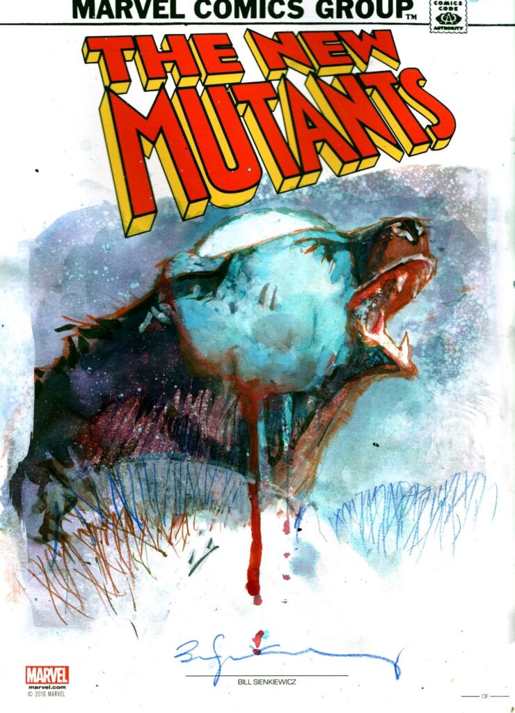 New Mutants by Bill Sienkiewicz