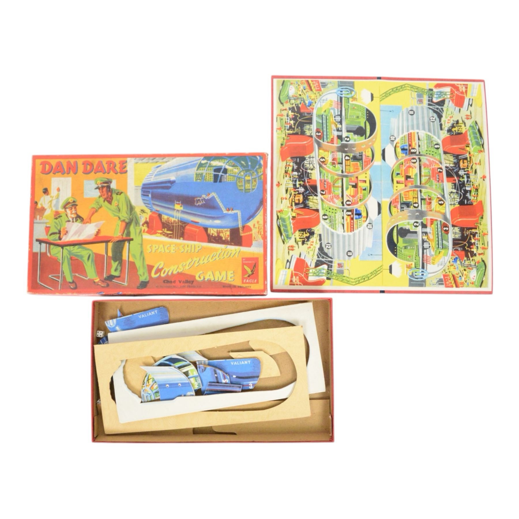 Chad Valley Dan Dare Space-Ship Construction Game (1955)