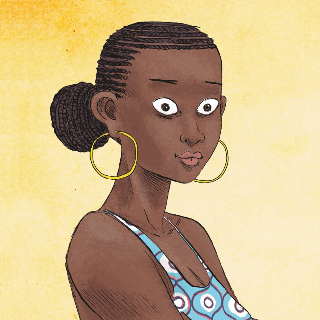 Aya de Yopougon, (“Aya of Yop City”) by Marguerite Abouet and Clément Oubrerie
