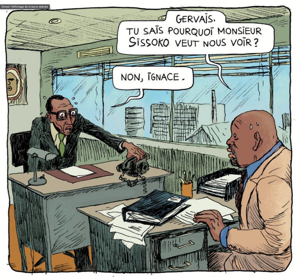 Aya de Yopougon, (“Aya of Yop City”) by Marguerite Abouet and Clément Oubrerie