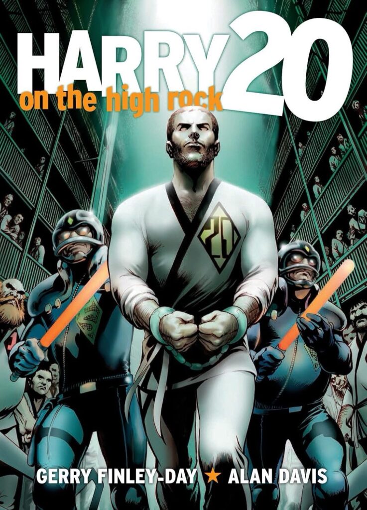 The cover of the digital collection of “Harry 20 on High Rock”, available as a 2000AD Digital Edition