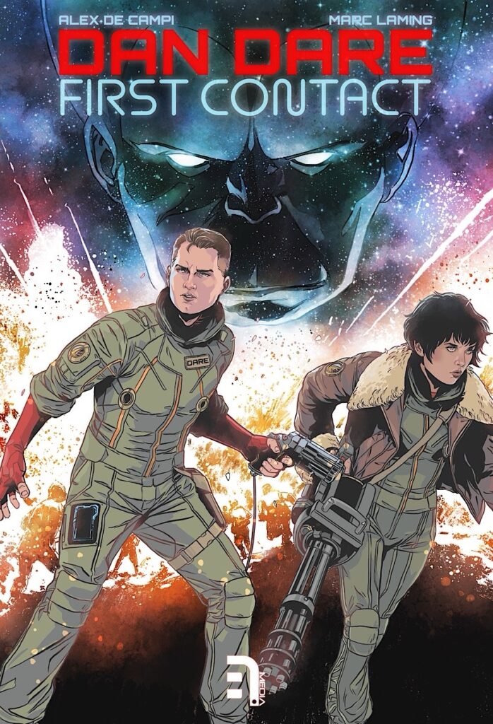 Dan Dare: First Contact, art by Marc Laming