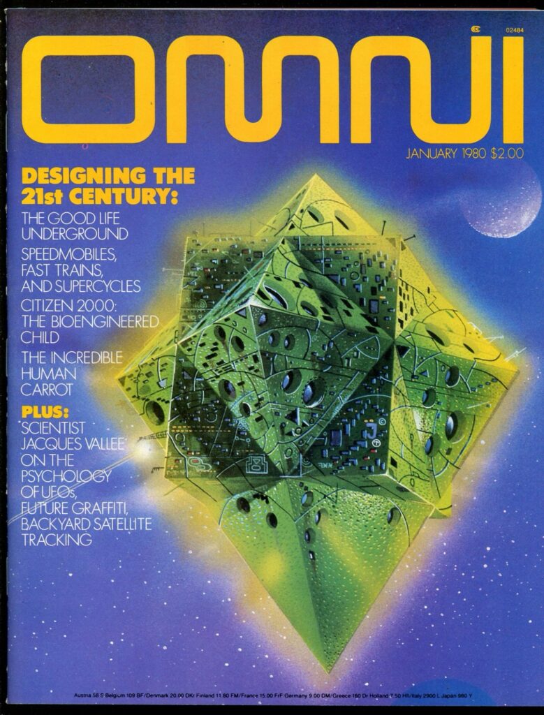 Tim White's cover for OMNI January 1980