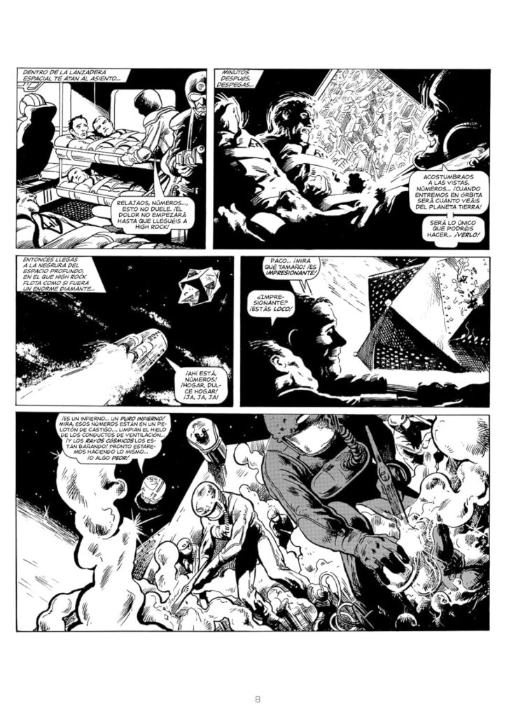 2000AD - "Harry 20 en High Rock" by Gerry Finley-Day and Alan Davis - Sample Art - (Dolmen Editorial Spanish Edition, 2025)
