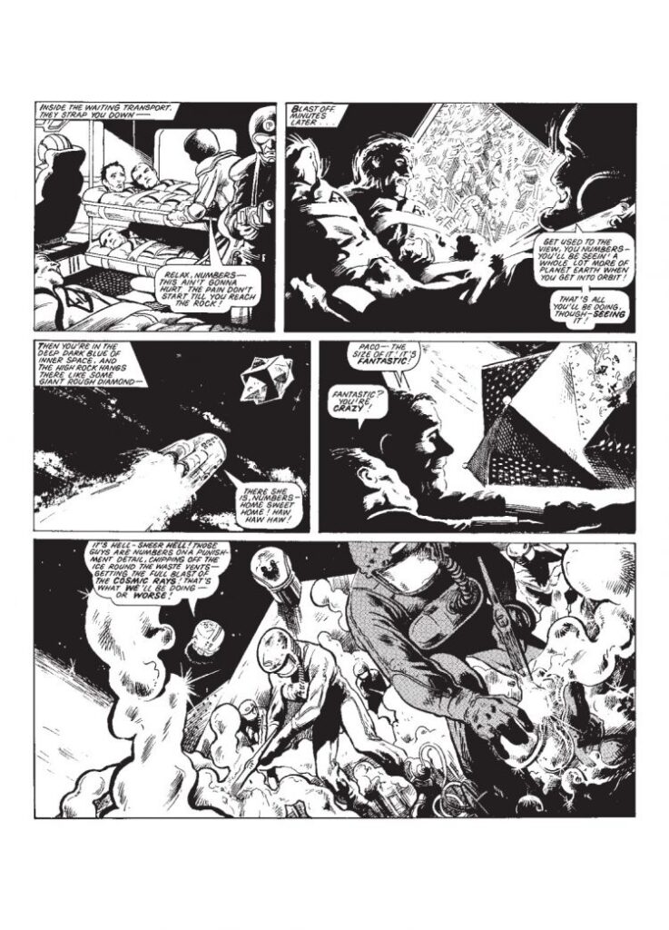 2000AD - Harry Twenty on the High Rock (aka "Harry 20 on the High Rock") by Gerry Finley-Day and Alan Davis - Sample Art