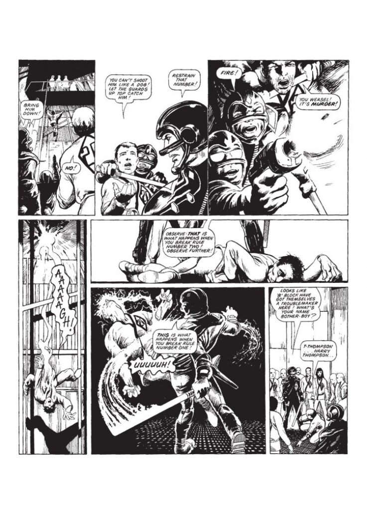 2000AD - Harry Twenty on the High Rock (aka "Harry 20 on the High Rock") by Gerry Finley-Day and Alan Davis - Sample Art