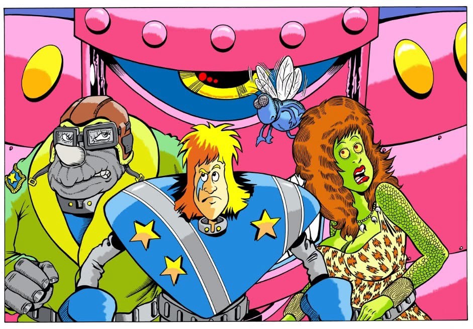 Aces Weekly 79 - The Custa crew bounce back.. in “The Big Race” © 2026 Philippa Alana Whitmore, Bambos Georgiou and Mychailo Kazybrid