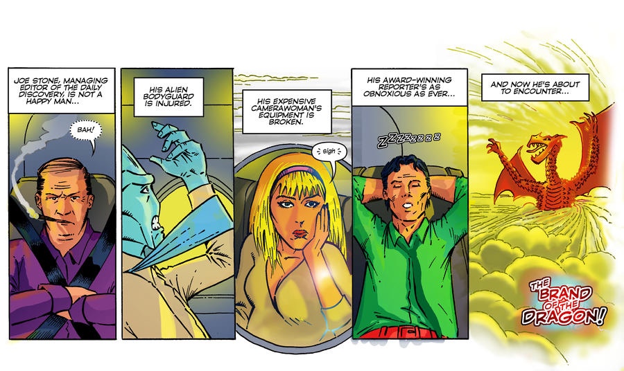 Carter’s Column by Paul H. Birch, pencilled by Jon Edwards, inked by Mats Engesten, coloured by Gavin Ross and lettered by John Robbins. Sadly, the strip was victim to publishing cuts