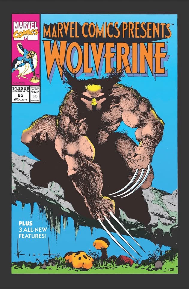 Marvel Comics Presents #85 - cover by Sam Kieth