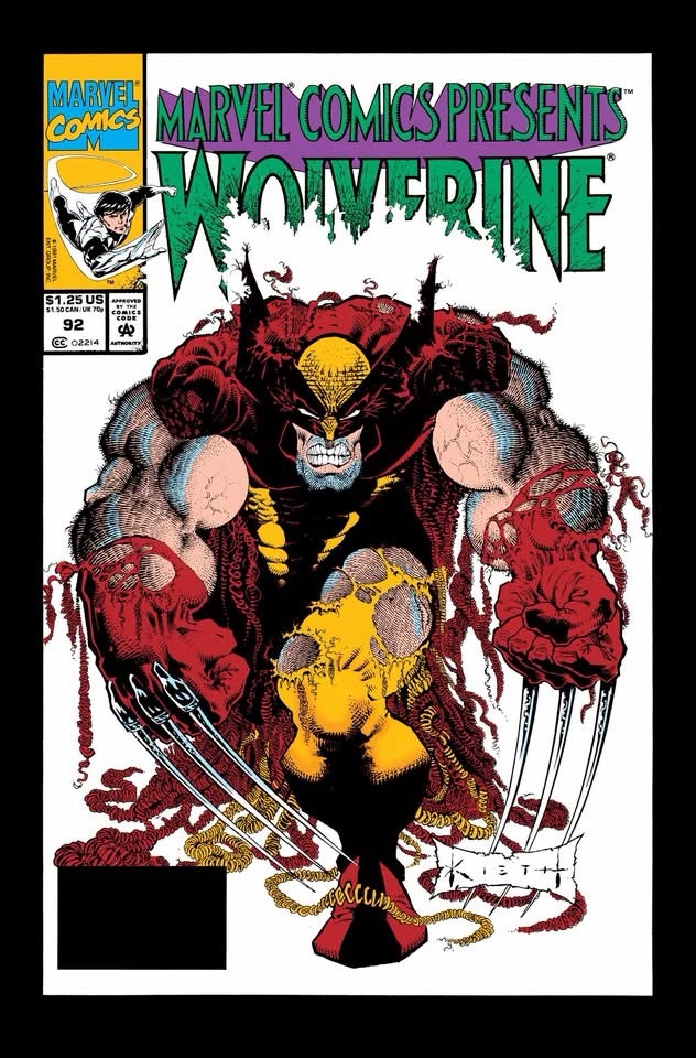 Marvel Comics Presents #92 - cover by Sam Kieth