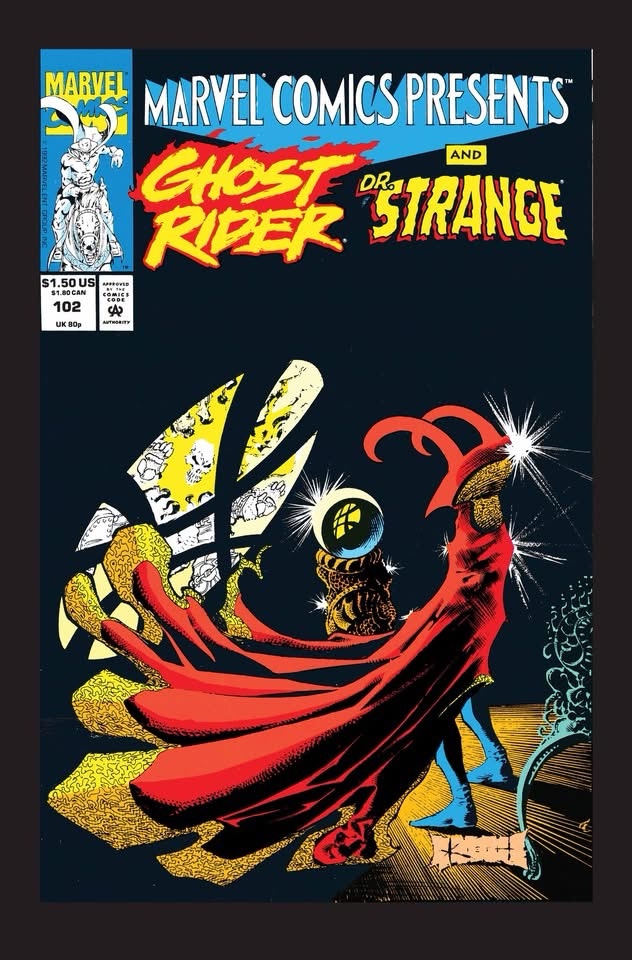 Marvel Comics Presents #102 - cover by Sam Kieth