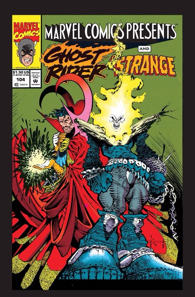 Marvel Comics Presents #104 - cover by Sam Kieth