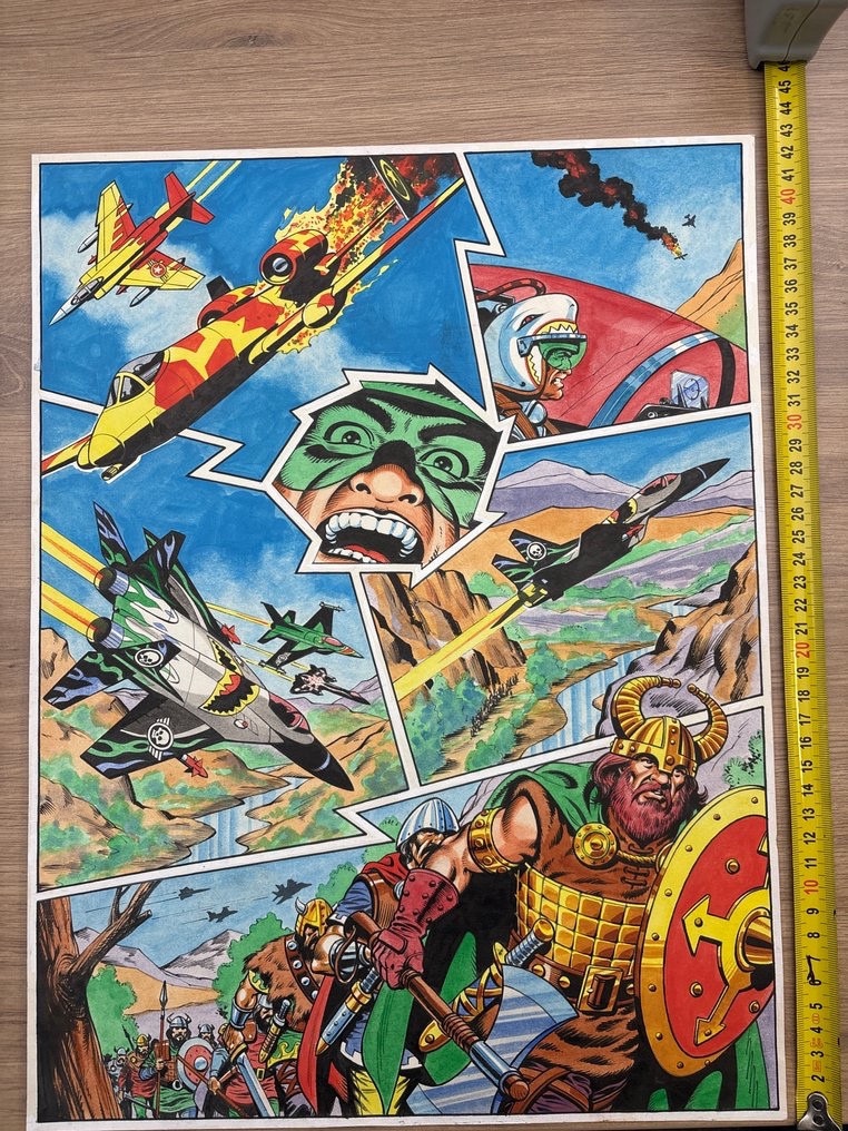 Ring Raiders art by Sandy James