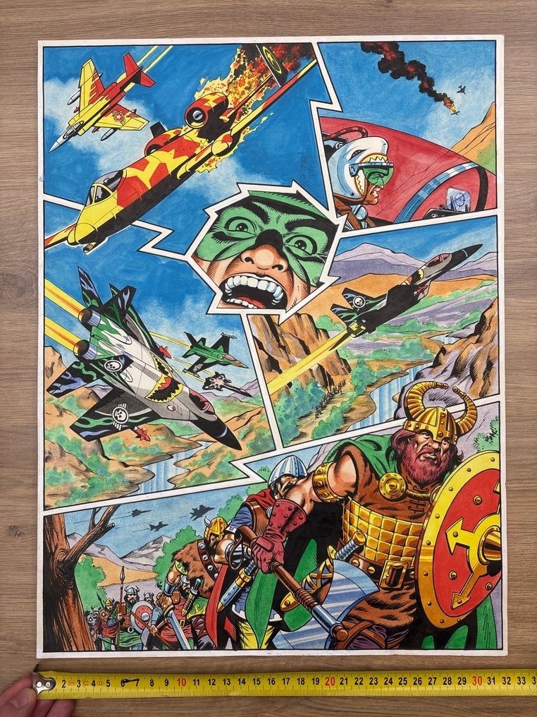 Ring Raiders art by Sandy James