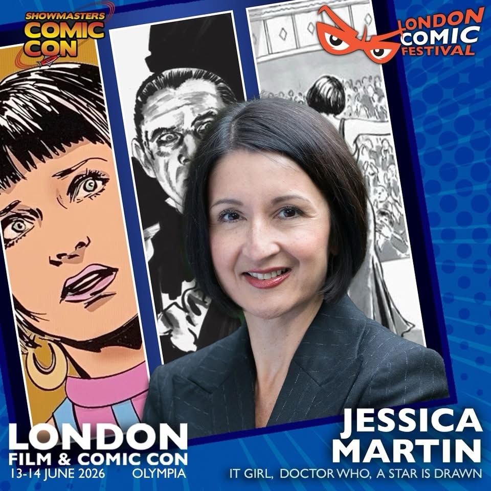 London Film & Comic Con 2026 Saturday 13th– Sunday 14th June 2026, Olympia, London Guest - Jessica Martin