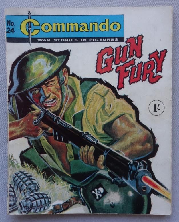 Commando No. 24 - one of several early issues in this auction