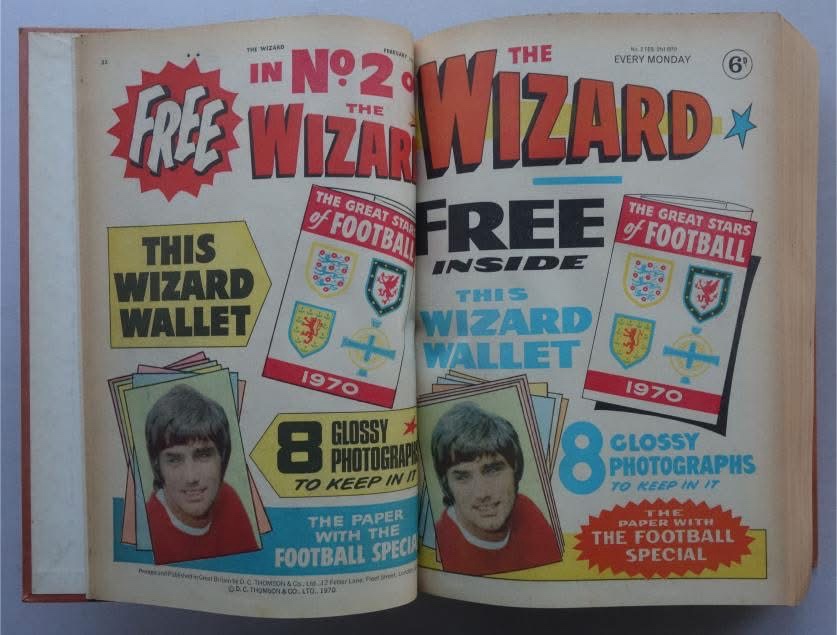 Wizard Nos. 1-46 (1970) Full Year in Bound Volume (DCT Archive)