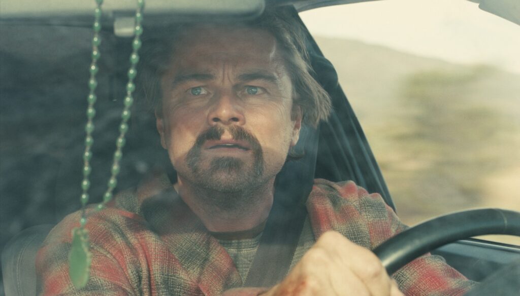 Leonardo Di Caprio as Bob Ferguson in “One Battle After Another.” A Warner Bros. Pictures Release. Photo: Warner Bros. Pictures