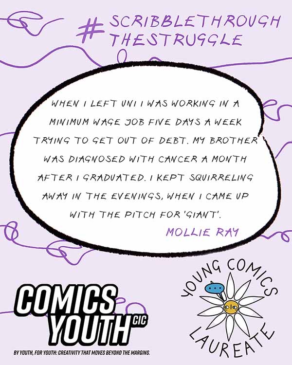 Young Comics Laureate “Scribble Campaign” Launched