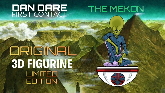 Dan Dare: First Contact Graphic Novel - Mekon Model