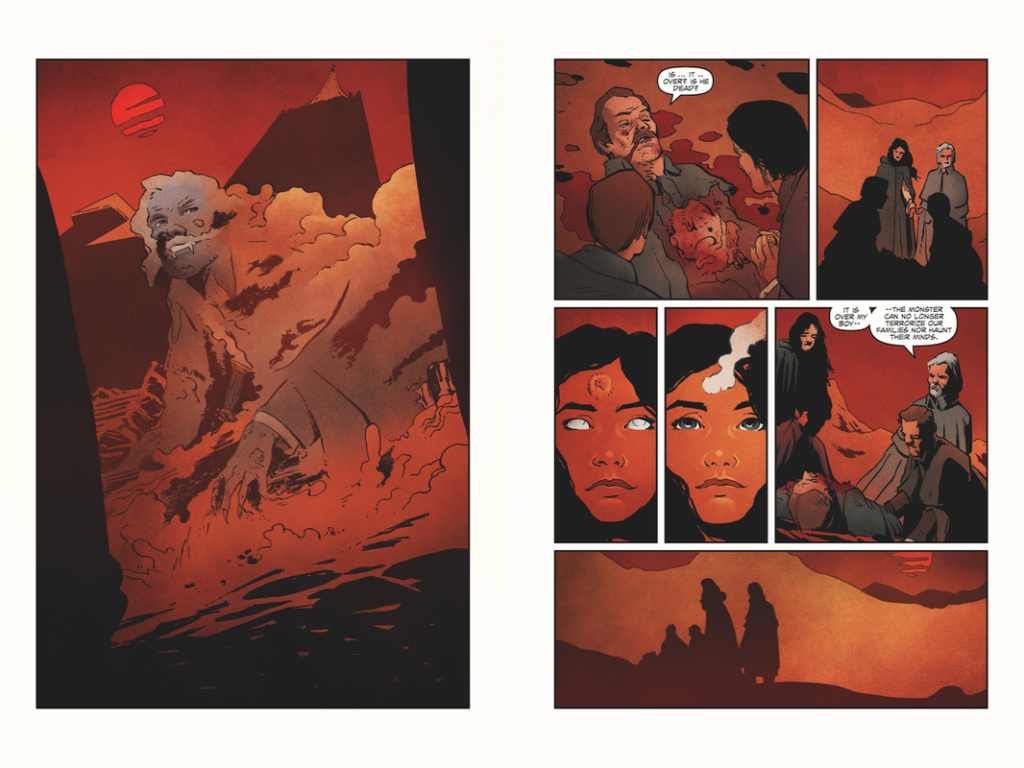 Dracula - The Return: Book One - The Cult of the White Worm - Sample Art