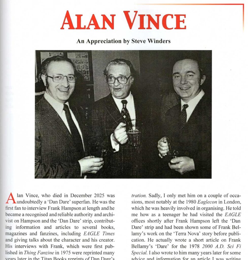 Eagle Times Volume 39 Issue One - Alan Vince Tribute