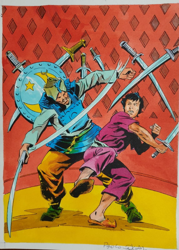 SAFARI No. 147 art by Paolo Ongaro