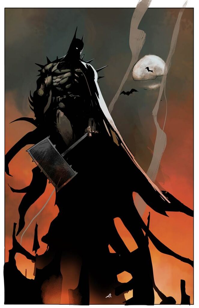 Batman art by Janeth Bazaldua