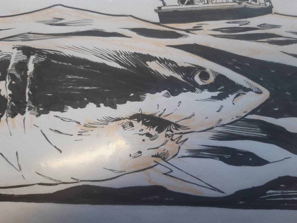 Hook Jaw art by Staz Johnson