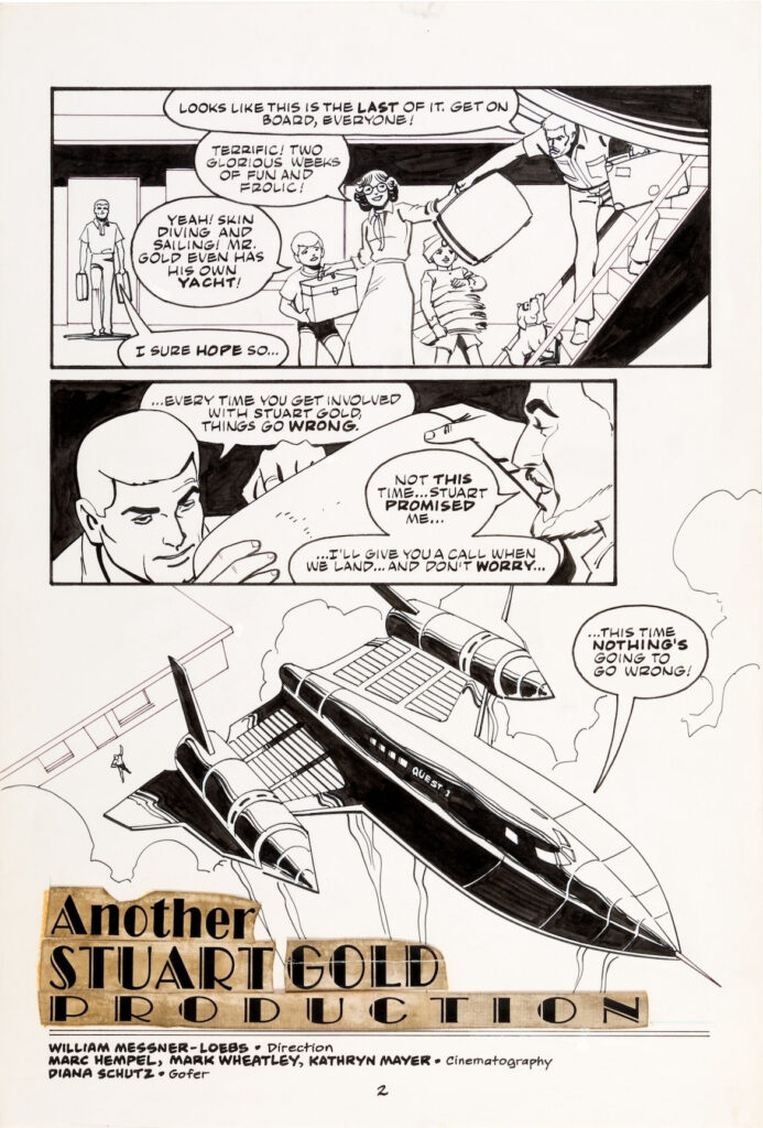 The Jonny Quest #17 complete artwork was sold via Heritage Auctions in 2017 and again in 2021, before the discovery of the theft