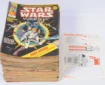 Marvel Comics UK, Star Wars Weekly Comics (1977/80). Issues #1 to #117 (Missing #51. #99 & #113) Incomplete Run, with Free Gift X-Wing Fighter (incomplete). Although unchecked for completeness condition generally appears to be Fair to Good.