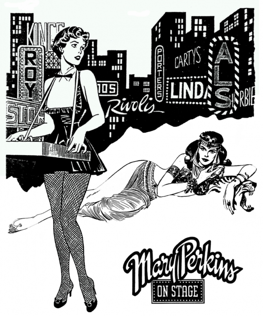 Leonard Starr’s “Mary Perkins On Stage” ©️ Tribune Media