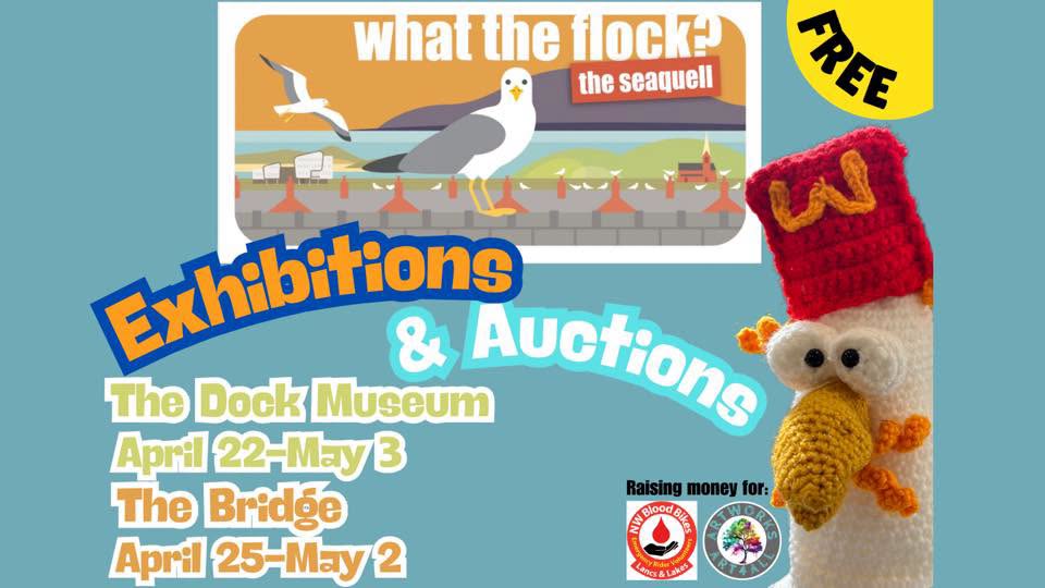  “What the Flock? The Sequel” exhibition at The Dock Museum, Barrow (22nd April - 2nd May 2026)