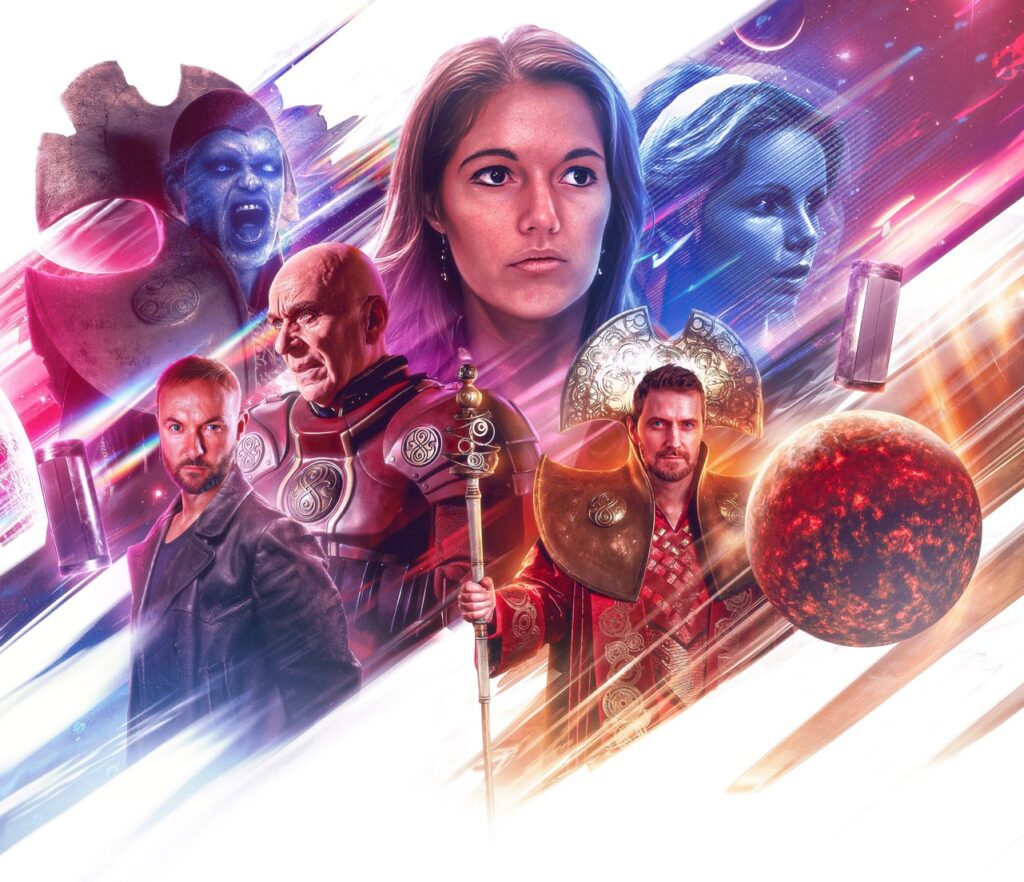 Gallifrey: War Room 3: Loyalties - cover art by Rafe Wallbank (Big Finish, 2026)