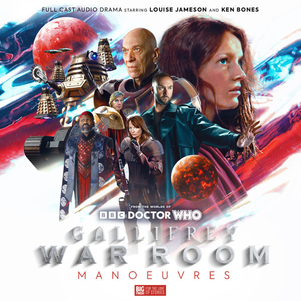 Gallifrey: War Room 2: Manoeuvres - cover art by Rafe Wallbank (Big Finish, 2023)