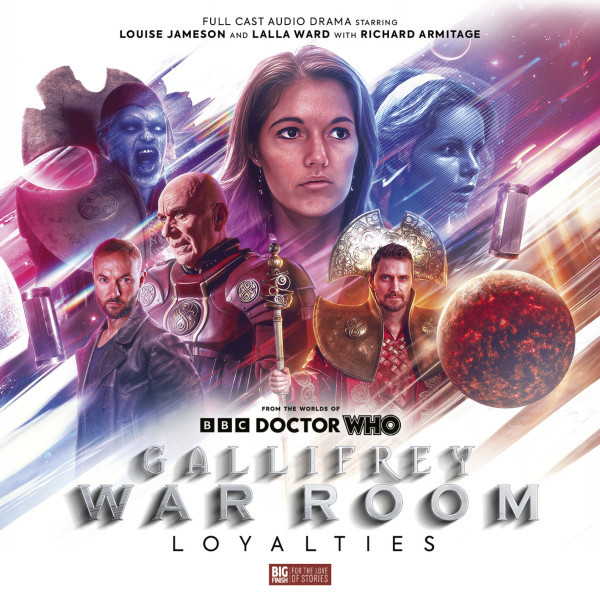 Gallifrey: War Room 3: Loyalties - cover art by Rafe Wallbank (Big Finish, 2026)