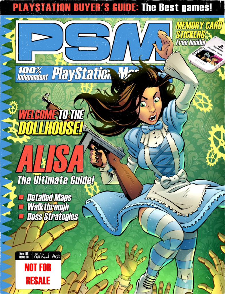 Faux PSM magazine cover by Philip Read