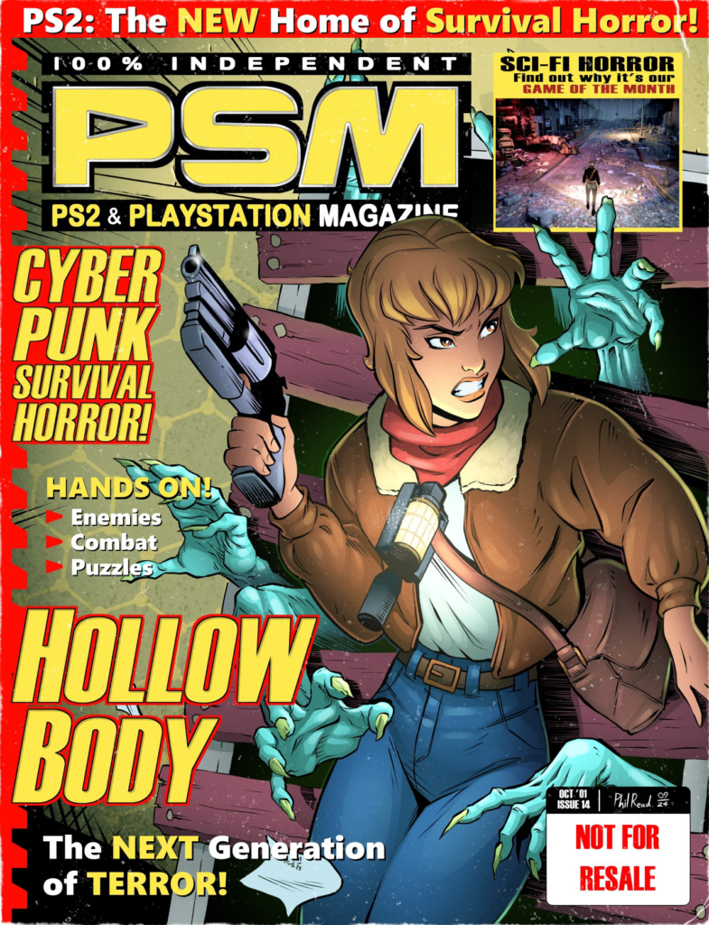 Faux PSM magazine cover by Philip Read