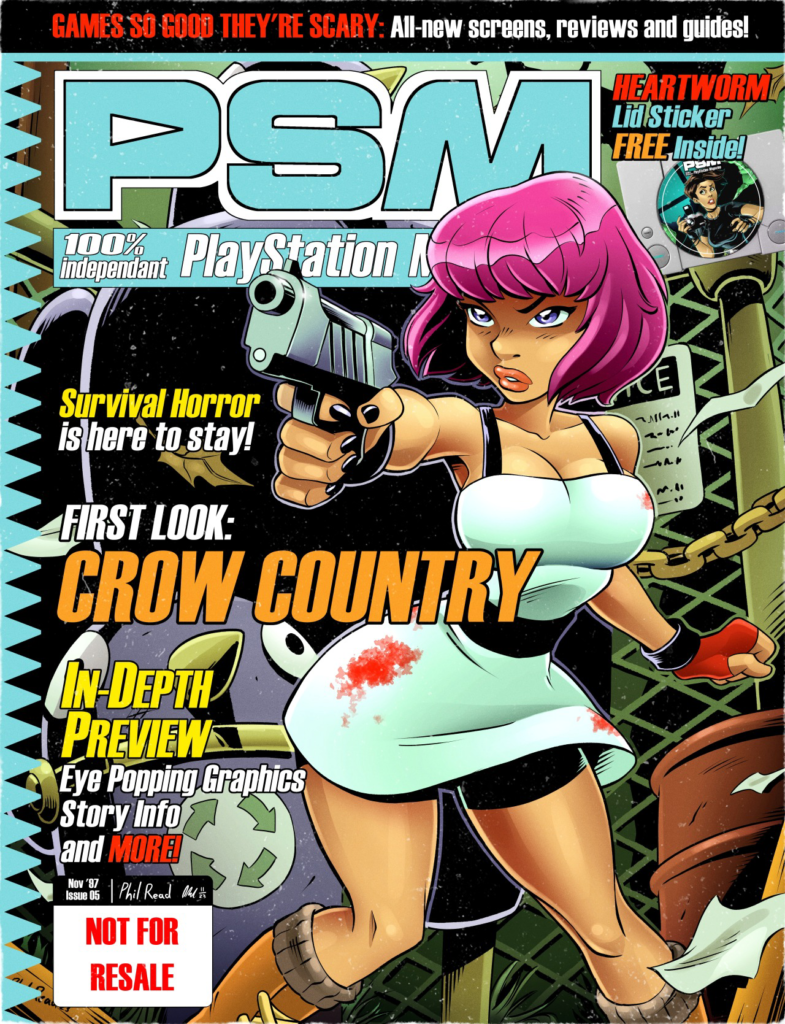 Faux PSM magazine cover by Philip Read