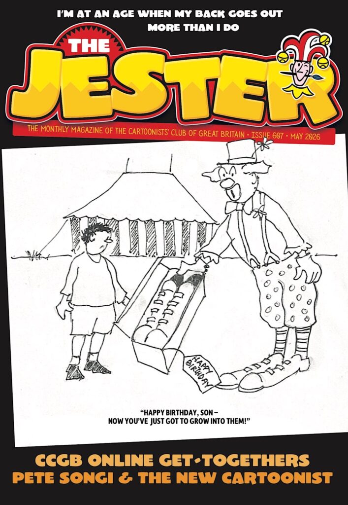 The Jester 607, May 2026, cover by “Ace” on the theme “Grow”