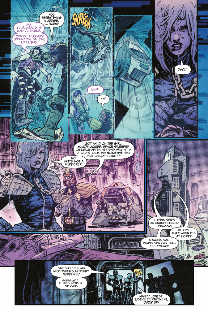 Judge Anderson by Alex de Campi and Silvia Califano 