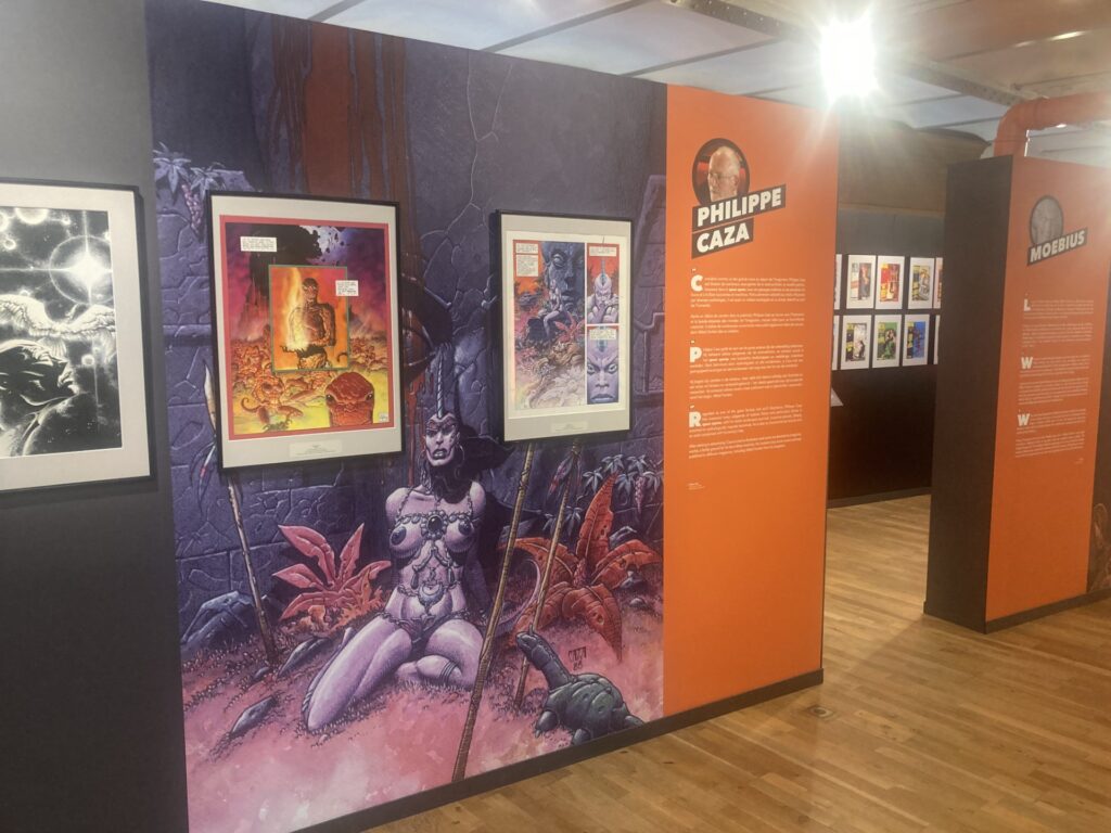 Métal Hurlant – Embarquement immediat ("Ready for Boarding") Exhibition runs until 17th April 2026 at The Comic Art Museum – Brussels, Rue des Sables 20, 1000 Brussels