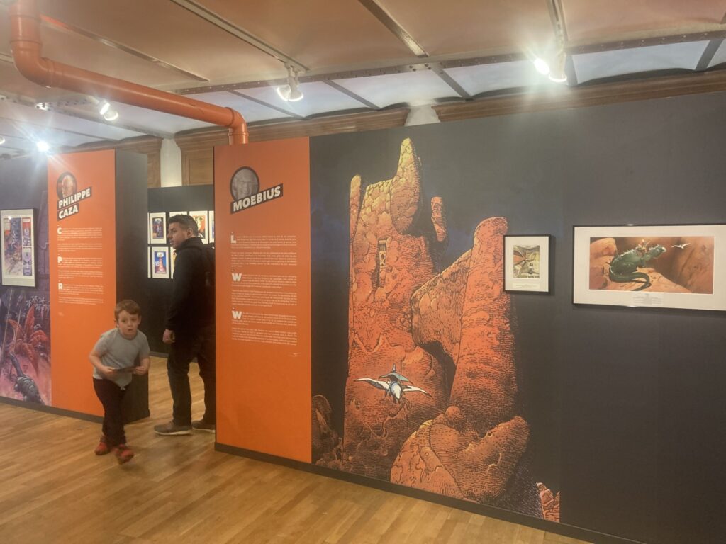 Métal Hurlant – Embarquement immediat ("Ready for Boarding") Exhibition runs until 17th April 2026 at The Comic Art Museum – Brussels, Rue des Sables 20, 1000 Brussels