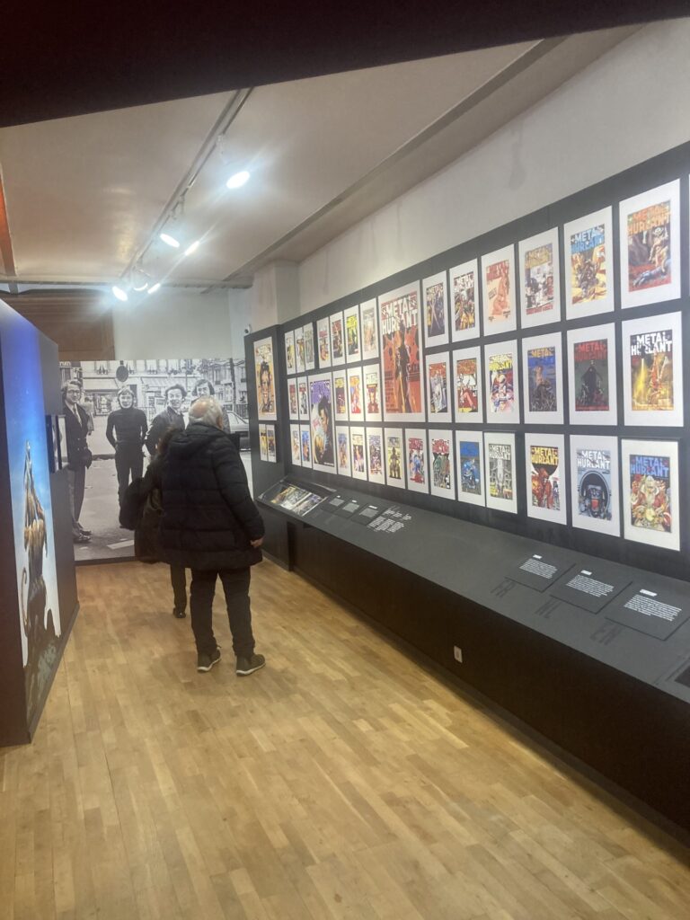 Métal Hurlant – Embarquement immediat ("Ready for Boarding") Exhibition runs until 17th April 2026 at The Comic Art Museum – Brussels, Rue des Sables 20, 1000 Brussels