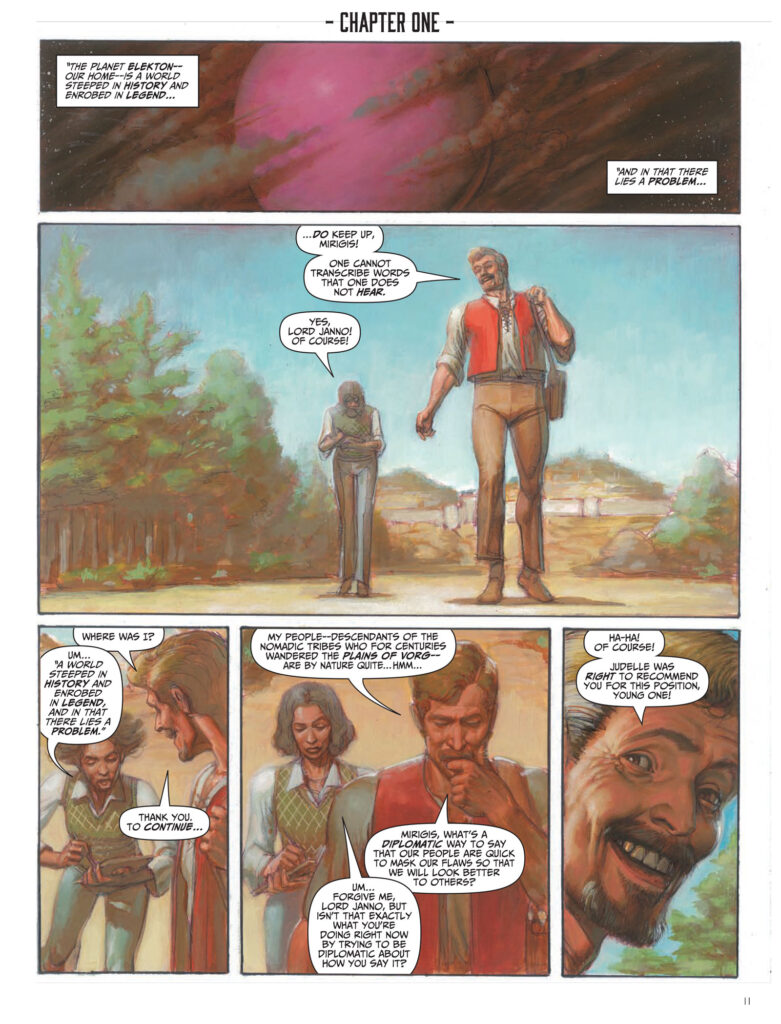 The New Adventures from The Trigan Empire Book I by Michael Carroll and Tom Foster (Rebelion, 2026)